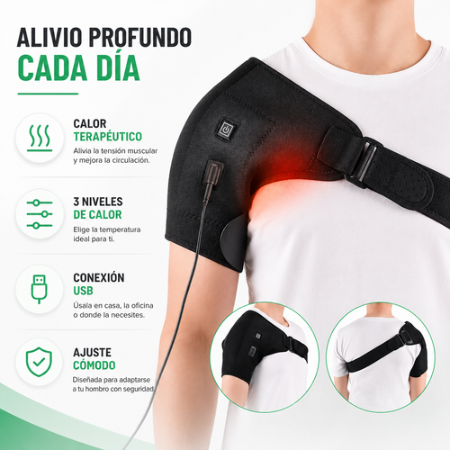 Alivia tu Dolor de Hombros - Hombrera Térmica Premium®